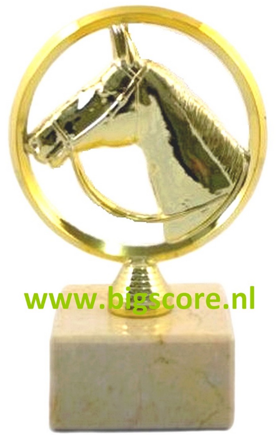 Paard PA-04 Metaal Goud LAATSTE OP=OP!!